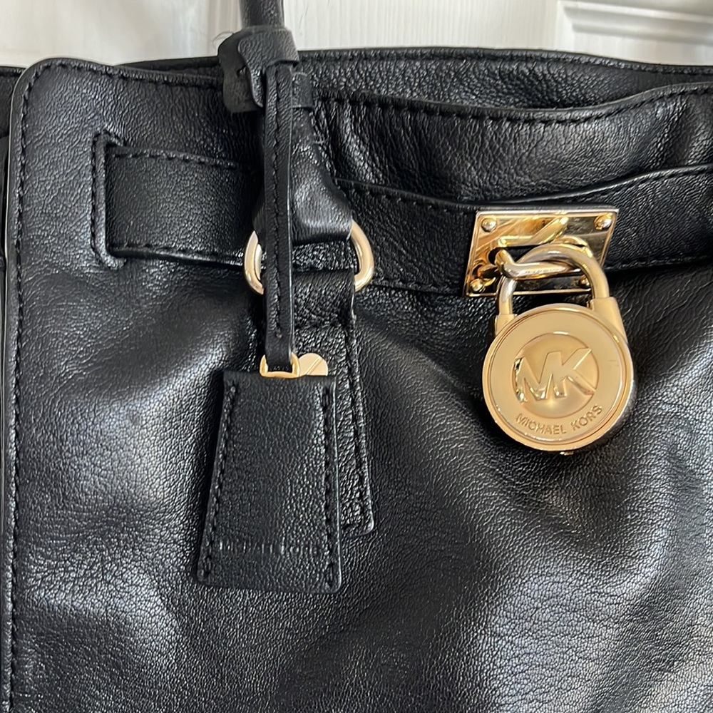 Michael Kors black leather bag - Picture 6 of 14